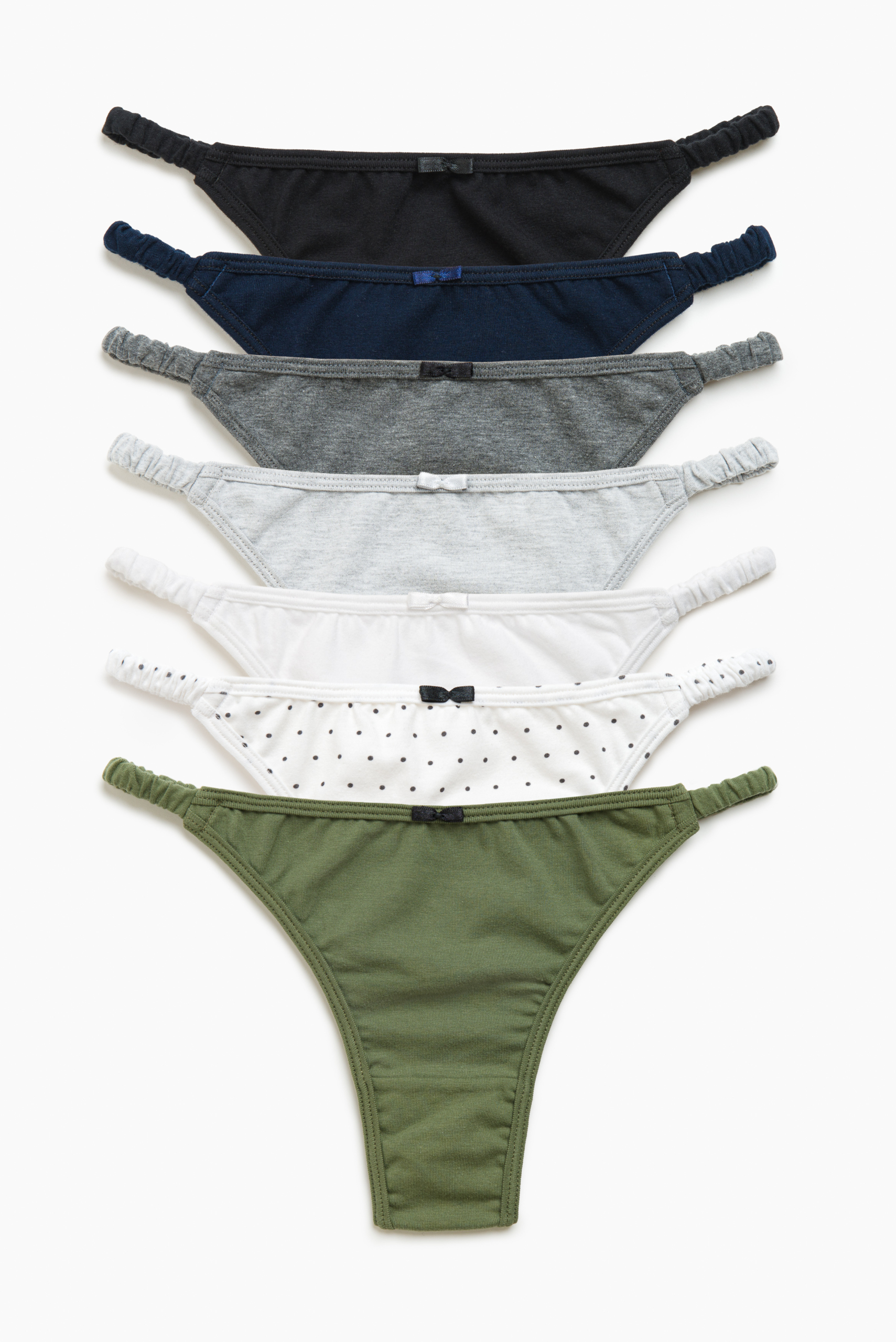 Pack x7 Mica colales bombacha Basic Top