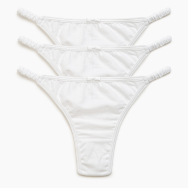 Pack x3 colales Mica Blanca
